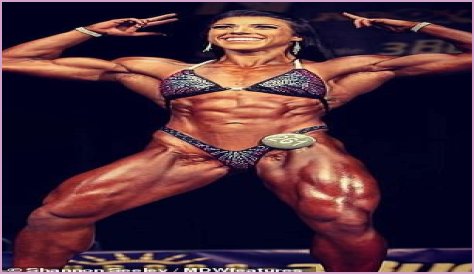 Woman overcomes bulimia to become a body builder